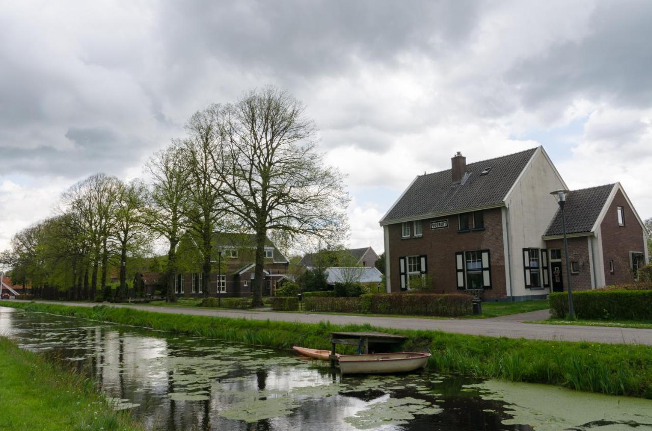 4P Chalet Tolve Met 4 Fietsen Vlakbij Natuurgebieden Drents Friese Wold, Fochteloerveen En Gevangenisdorp Veenhuizen Oosterwolde  ภายนอก รูปภาพ