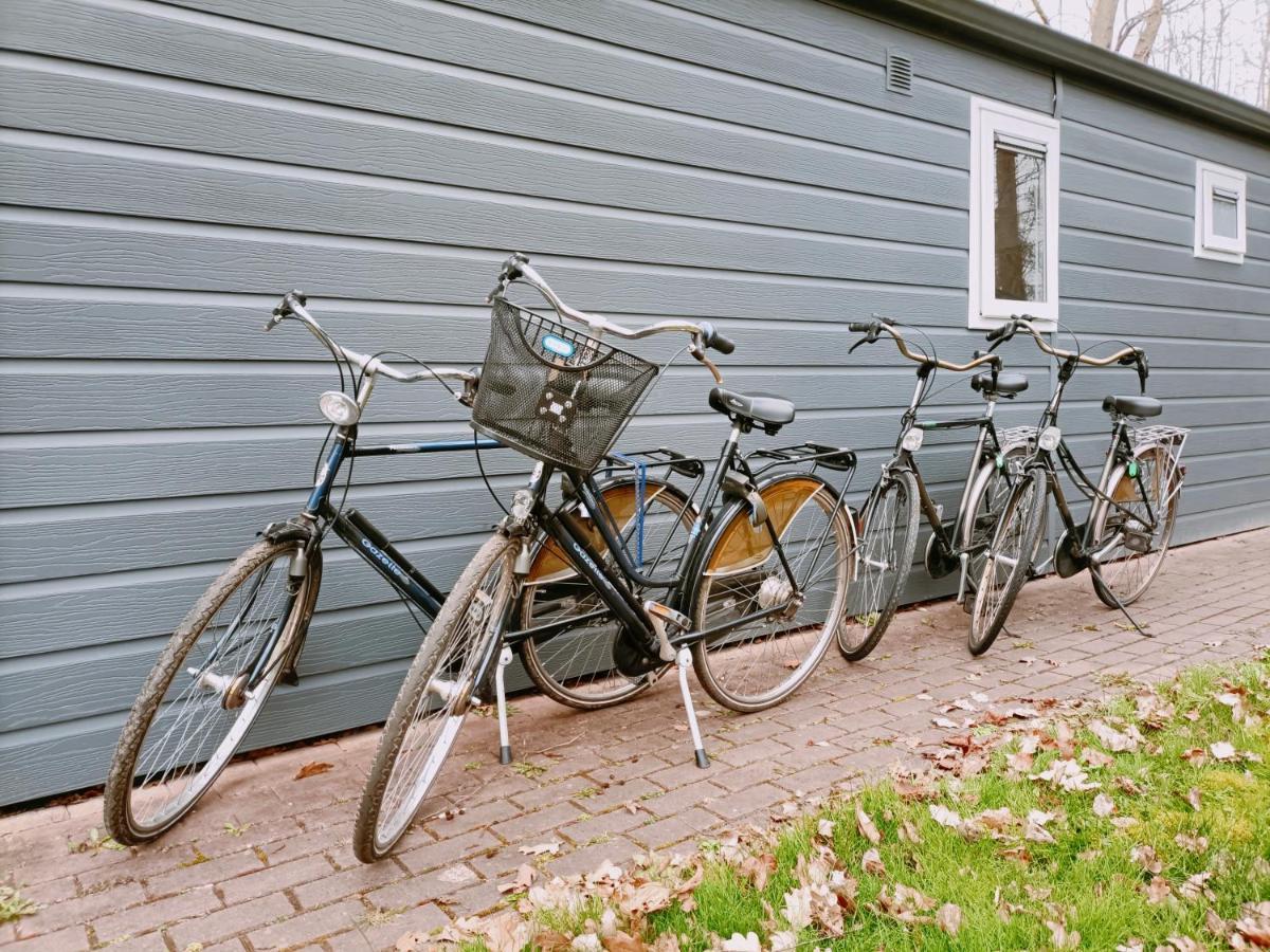 4P Chalet Tolve Met 4 Fietsen Vlakbij Natuurgebieden Drents Friese Wold, Fochteloerveen En Gevangenisdorp Veenhuizen Oosterwolde  ภายนอก รูปภาพ