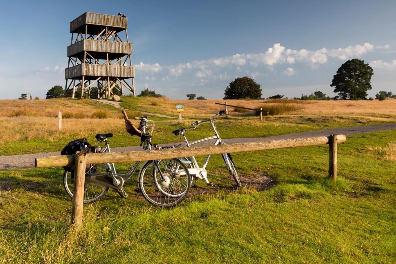 4P Chalet Tolve Met 4 Fietsen Vlakbij Natuurgebieden Drents Friese Wold, Fochteloerveen En Gevangenisdorp Veenhuizen Oosterwolde  ภายนอก รูปภาพ